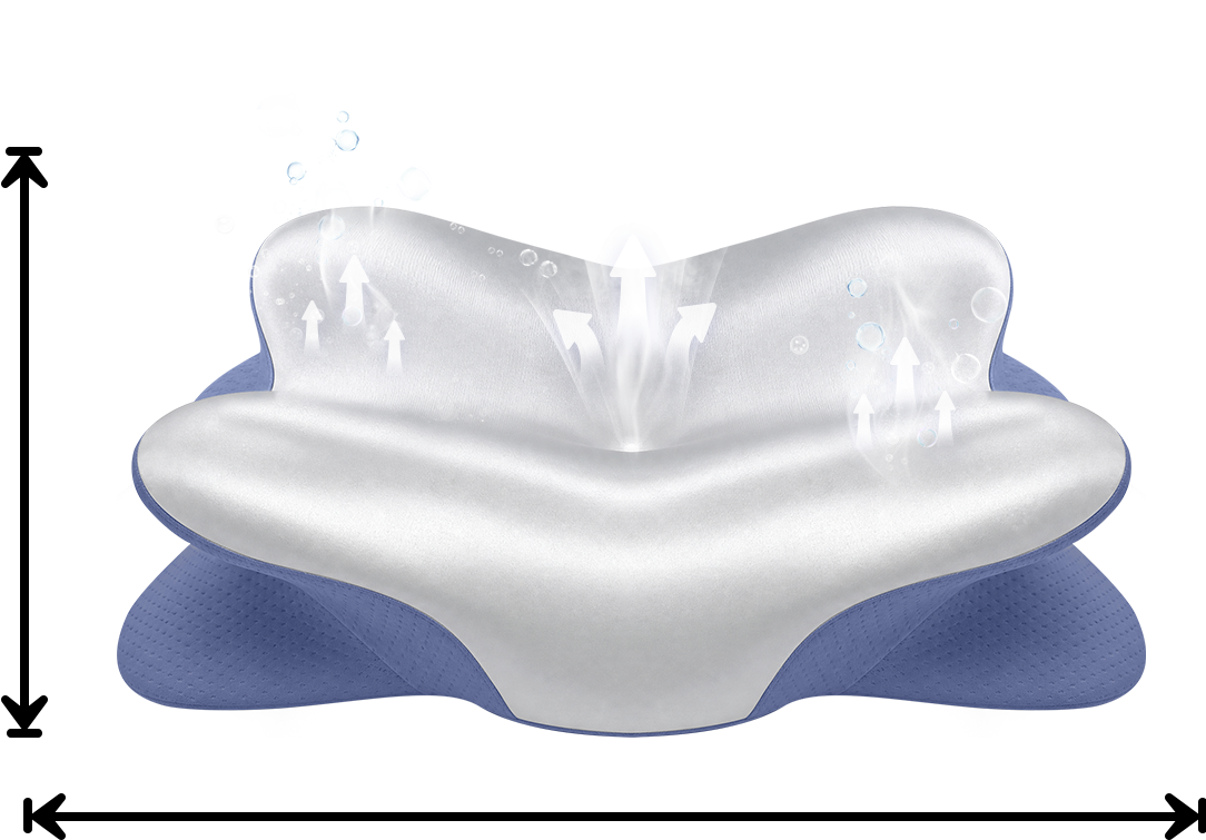 Melara Apex pillow size